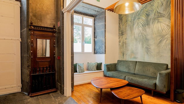 Zona de estar del vestíbulo