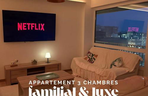 Magnifique appartement 6 personnes Gare de Nancy avec parking - Foto 1