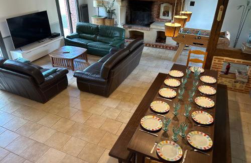 Nouveauté 2026 piscine chauffée - Le gîte de SoleilMapou pour 12 personnes en Normandie près de Fécamp et d'Etretat, idéal grandes tribus, vous pouvez me contacter sur Les gîtes de SoleilMapou - Foto 5