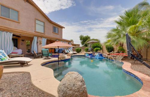 Maricopa Desert Oasis Fenced Yard with Hot Tub - Photo 1