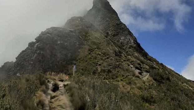Zona vulcânica de Quito