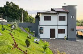 Casa do Delei - Linda casa com piscina em Orleans - Foto 2