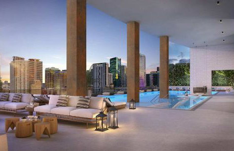 Upscale Downtown Condo Pool Gym & Skyline Views - Foto 9