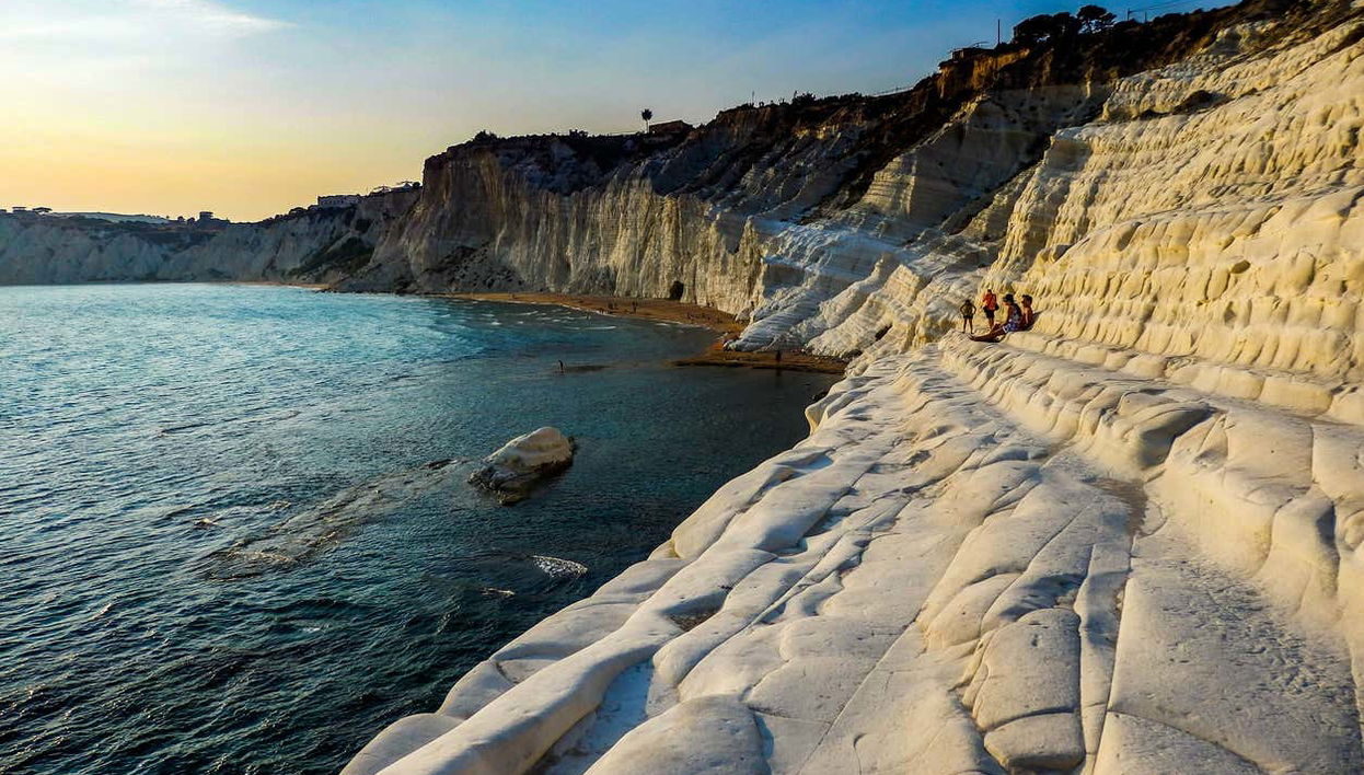 Contemplando la Escalera de los Turcos