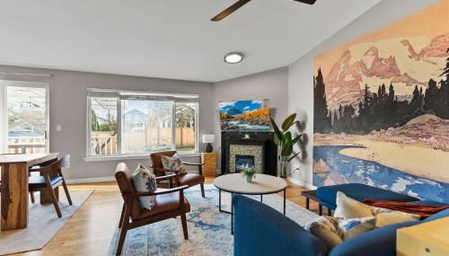 Modern 4BD home in Ballard with A/C, pet-friendly - Foto 5