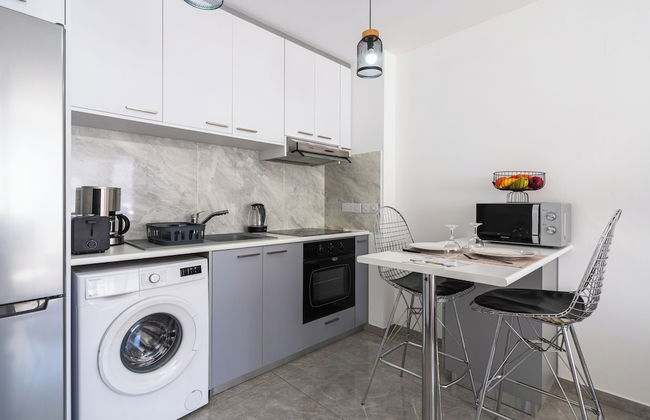 Tangerine 1-Bedroom Apartment in Larnaca - Foto 8