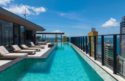 Studio Corredor da Vitória - Rooftop com vista mar, piscina e academia - Foto 1