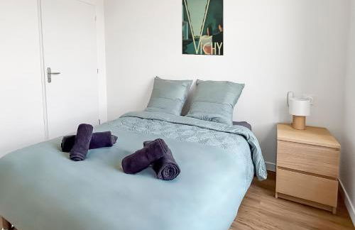 Pépites rares en bord d'Allier, découvrez trois T1 rénovés, proches Vichy et Saint-Yorre, transports, thermes et toutes commodités - Foto 17