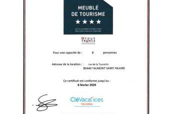 "LA VILLA DES HAUTES MERS" Villa 4 étoiles, 10 personnes, piscine privée chauffée, parc arboré, proche plage et marais - Foto 3