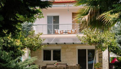 Sani Eclectic Family Villa, private garden - Foto 3