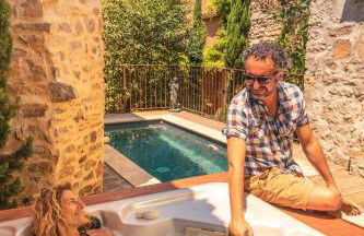 Lagrasse Romantic house, enclosed garden, pool - Foto 23