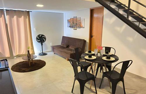 Loft de Luxo no Braga: Perfeito para Casais - Ar, Wi-Fi e Estilo - Foto 48