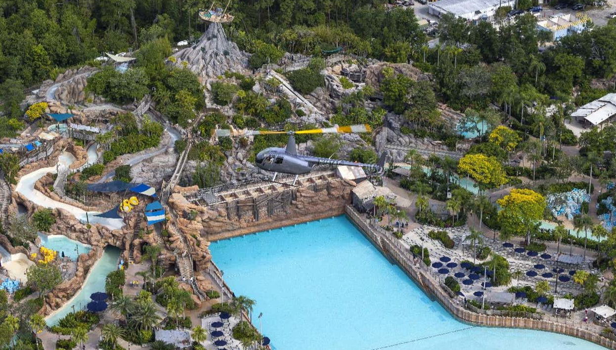 Vistas aéreas de Seaworld