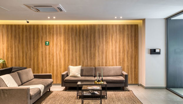 Sala de estar do lobby