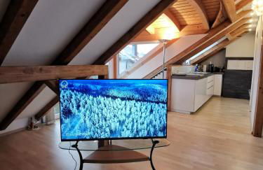 Baltmannsweiler cozy CHALET style apartment Wallbox & free parking no smoking - Foto 4