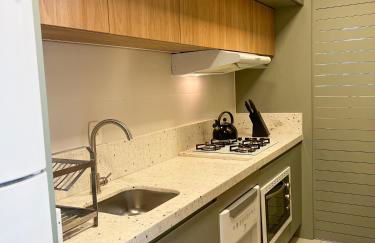 Apto moderno com lareira, piscina aquecida e infra completo em Gramado - Photo 22