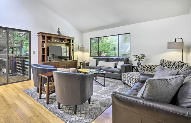 Tranquil Guerneville Home with Redwood Views - Foto 7