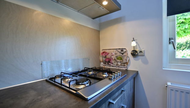 Detached Holiday House With Wifi and a Large Garden; Hike and Bike the Veluwe - Foto 4, Cocina privada