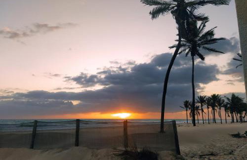 Apartamento Aquaville Pé na areia e Água coco - Photo 36