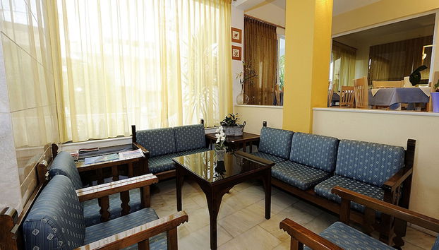 Sala de estar do lobby