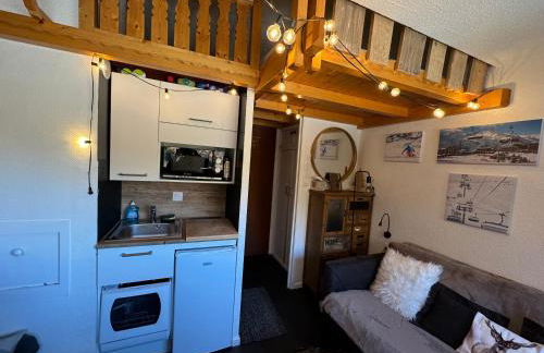 Les Menuires centre! Chaleureux studio sur les pistes! - Foto 6