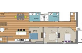 KING First Floor Sleep8 4Beds 2BA Swepson Escape - Foto 5