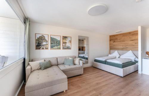 Gemütliches 37qm Apartment - Balkon und Naturblick mit Pool im Haus - Foto 1