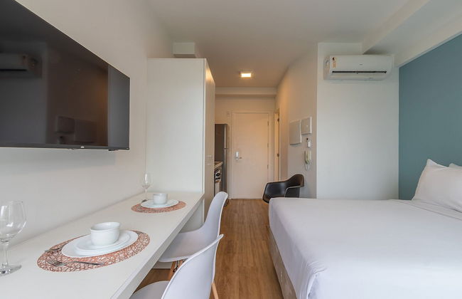 Setin Downtown Praca da Sé by Viva - Prédio completo com piscina perto de estação de metrô no Centro de São Paulo - Foto 16