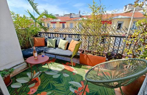 Cozy roof terrace near Promenade des Anglais - AC - Foto 1