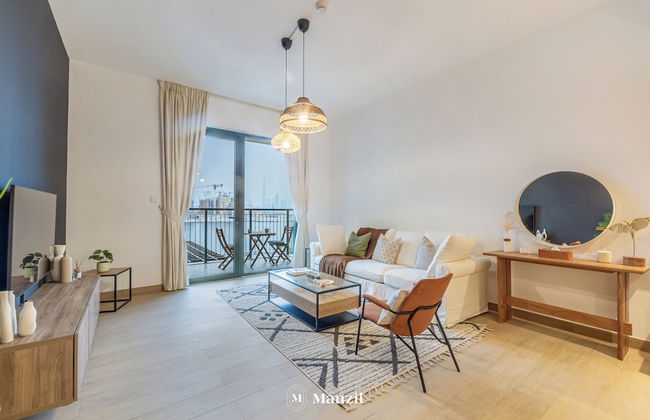 Manzil - 1BR | Near La Mer Beach | Pool & Sea View - Foto 7