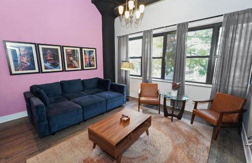 McCormick Place Huge 2BR Cozy Loft Suite with Optional Parking Sleeps 8 Near Soldier Field and Grant Park - Foto 12