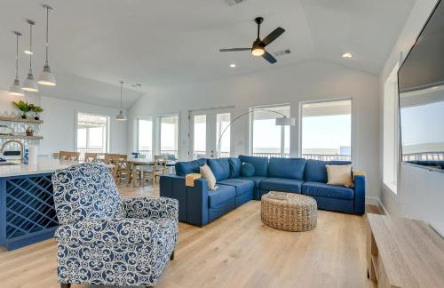 Ocean Views, Steps to Sand! Coastal Galveston Gem - Foto 3