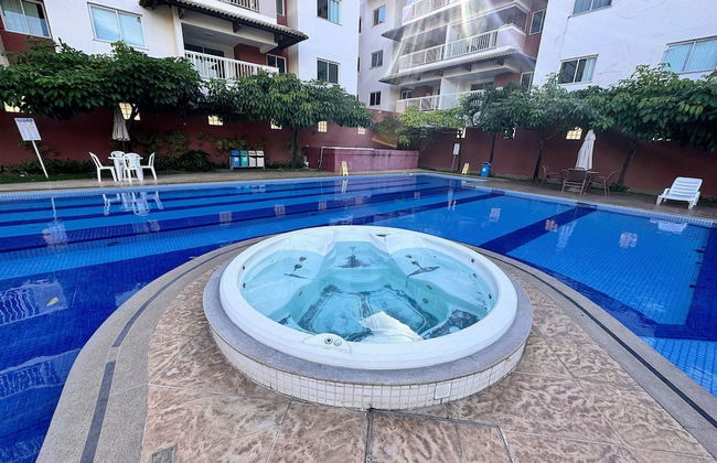 Porto Beach Conforto e Lazer a 200m do B Park - Foto 28