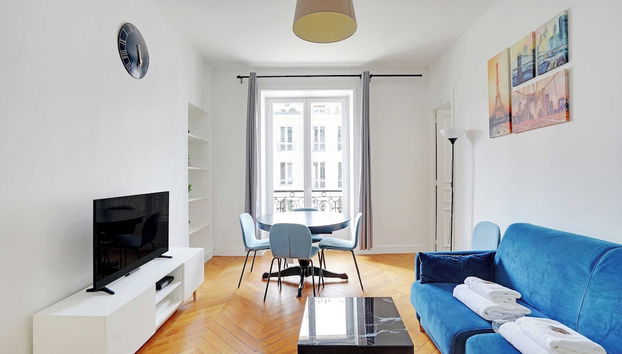 Superb Flat -2br/6p- Rue Reaumur/bonne-nouvelle - Foto 2, Imagen principal