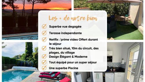 Dependance neuve entre mer et nature, climatisée avec vue - Foto 2, sunbed