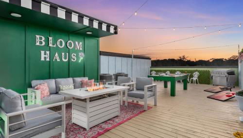 Bloom Haus DT 2miles - 8 Q beds - Rooftop - OMG - Foto 3