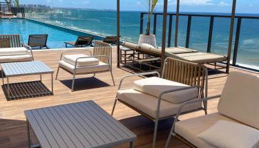 Estúdio luxuoso Vista Mar, Art Studio Open Space - Foto 1, sunbed