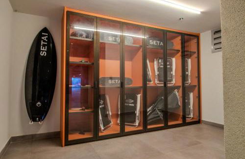 Viva hospedagens - Flat 009 beira mar com Varanda e piscina aquecida - Photo 44