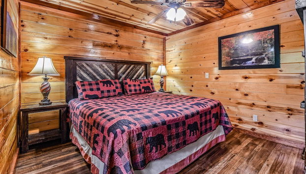 The Only Tenisee 4 Bedroom Cabin - Foto 4, Habitación