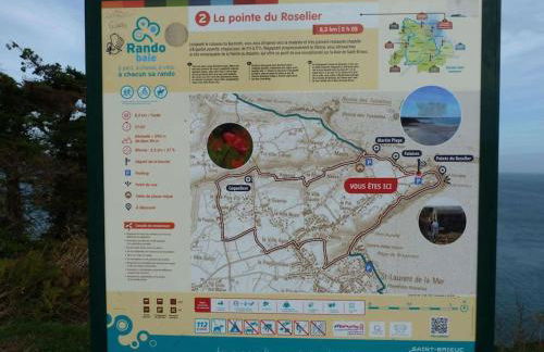 Chaumière côtière: plage à 500m,à deux pas du GR34 - Foto 19