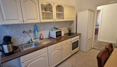 Ferienwohnung in Krefeld Monteurzimmer Gästezimmer Messezimmer Apartment in Krefeld - Foto 4, stove, toaster