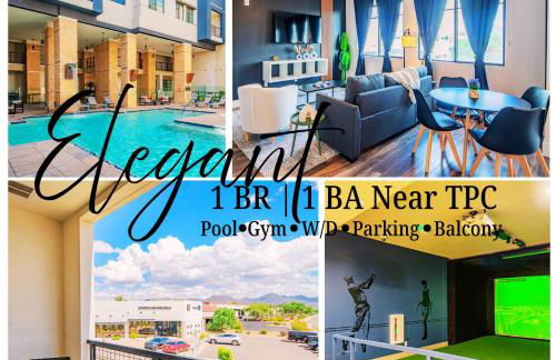 Peaceful 1BR Kierland Common, TPC Golf, Pool, Gym, W-D - Foto 1