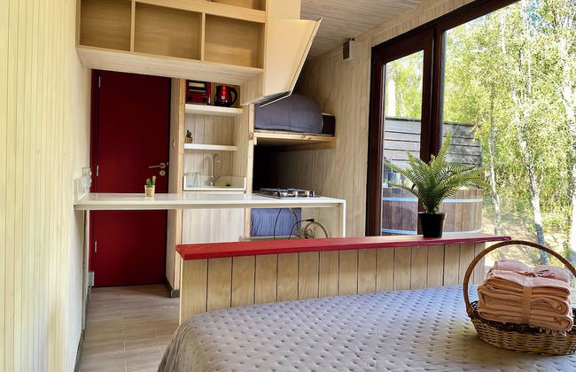 Refugio 14 With hot tub in the Forest - Foto 2