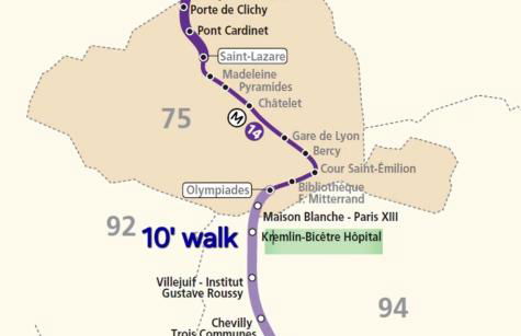 House - Sunlit haven with outdoor terrace, garage and metro 14, RER B - Foto 16