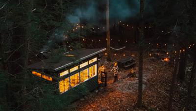 Creekfront Cabin Sauna & Hot Tub Hikers Hollow - Foto 4