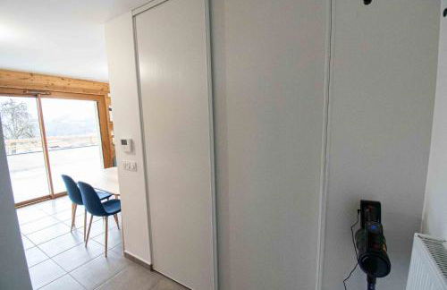 Dans résidence neuve LE SNOW ROC sur les pistes, grand studio cosy 5 pers avec terrasse panoramique, SAUNA, WIFI - Foto 14