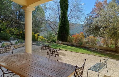 Maison de vacances avec piscine privative, Oustau des Oliviers vue dominante Colorado provençal - Foto 45