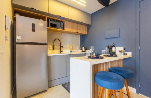 Studio Blue Cidade Jardim - 10 min Estádio Morumbis e Hospital Albert Einstein - Foto 31