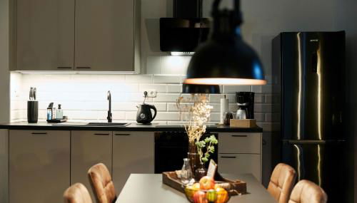 FOUNDRY - Business & Content Loft - 120 qm - Küche - Waschtrockner - Badewanne & Dusche - kostenloser Parkplatz - Smart TV - Foto 4, stove