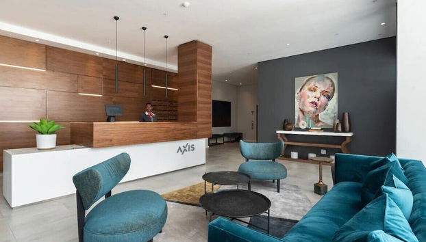 Sitzecke in der Lobby